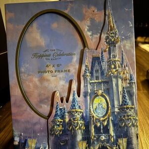 Disneyland 50th Anniversary Disney Castle Photo Frame 6.5"x8.5"